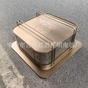 Solar Garden <b>Light</b> Copper Body Wall Mount <b>Led</b> <b>Light</b> <b>Sensor</b> High Brightness Outdoor Lamp - Product Image 2