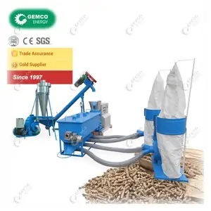Ampiamente usato efficienza paglia di segatura di legno di caffè Husk erba guscio di arachide Pellet macchina per la produzione di girasole, rifiuti agricoli