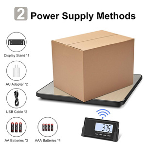 Báscula Digital Inalámbrica con Pantalla LCD para Envíos, 440 lb/200 kg, para Paquetes/Equipaje/Mascotas/Almacenes/Negocios QP-PS4-WLS D - Product Image 4