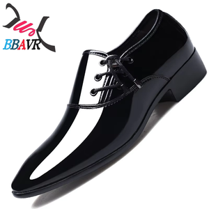 Nuevos Zapatos de Vestir Formales de Verano para Hombre, de PU Puntiagudos, Sin Cordones, Brillantes, Casuales, Transpirables, Duraderos, de Talla Grande, con Suela de Goma - Product Image 3