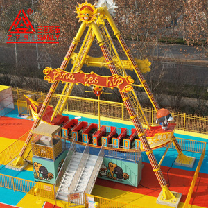 Manège <span class=keywords><strong>Viking</strong></span> Pirate Ship en fibre de verre, grand équipement d'amusement extérieur à vendre - Product Image 3
