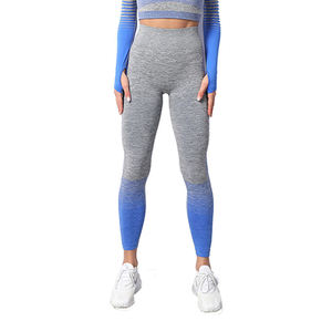 Meilleures ventes Ensemble de yoga pour femmes, nouveau design avec motif solide et fermeture à la taille élastique, vente en gros au prix de vente - Product Image 5