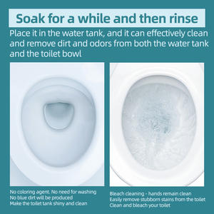 Tabletas Limpiadoras para <span class=keywords><strong>Cisterna</strong></span> <span class=keywords><strong>de</strong></span> Inodoro, Bloque Desodorante, Tabletas Limpiadoras Desechables para Baño, para una Limpieza Profunda - Product Image 4