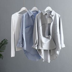 Blusa K782 para Mujer, Primavera-Verano, Estilo Coreano, Manga Larga, Blusas Vintage, Camisas para Mujer, Blusas, Ropa Femenina - Product Image 5
