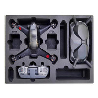 Magnifique étui portable en aluminium pour drone Parrot Bebop 2, étanche et antichoc, avec mousse personnalisable OEM/ODM pour un transport sécurisé