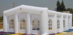 Fournisseur d'or de tentes de mariage gonflables imperméables, abris gonflables mobiles pour événements en plein air, abris publicitaires en forme d'igloo, location d'abris - Product Image 6