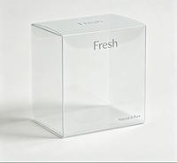 Boîte transparente robuste pour organiser les petits gadgets et les objets faits main, protège les souvenirs du poussière.