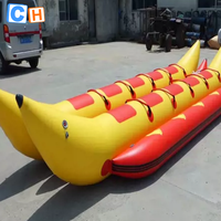 Usine de haute qualité PVC extérieur gonflable bateau banane bateau gonflable jeux d'eau gonflables pour adultes