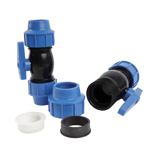 Conexiones Rápidas para Tuberías de PE de 1/2, 3/4 y 1 Pulgada, Válvulas en T, Codos, Sistema de Drenaje e Irrigación con Sistema de Bloqueo por Empuje para Tuberías de Agua - Product Image 4