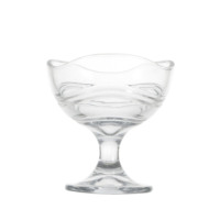 Gobelet à crème glacée, bol en verre pour crème glacée, boisson froide simple et créative pour milkshake