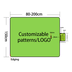 Couverture <span class=keywords><strong>de</strong></span> pique-nique en plein air personnalisée OEM confortable Portable étanche voyage Camping accessoires <span class=keywords><strong>matelassé</strong></span> pique-nique <span class=keywords><strong>plage</strong></span> tapis d'herbe - Product Image 5