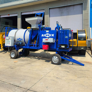 รถผสมยางมะตอยเคลื่อนที่ขนาดเล็ก 8TPH - 12TPH สำหรับซ่อมถนน เครื่องผสมยางมะตอยเคลื่อนที่ - Product Image 5