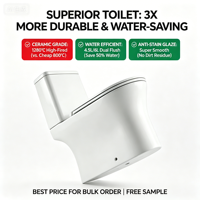 WC intelligent et lavabo complet avec sanitaires, ensemble WC et salle de bain complète