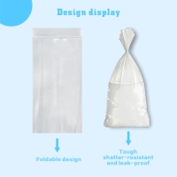 Sac de filtration continu industriel pour aspirateur industriel, sac de collecte de poussière sans fin, doublure de sacage continu pour machine d'extraction de poussière