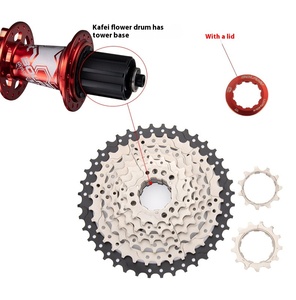 Accessoire de vélo haute performance, <span class=keywords><strong>cassette</strong></span> <span class=keywords><strong>8</strong></span> <span class=keywords><strong>vitesses</strong></span> <span class=keywords><strong>11</strong></span>~<span class=keywords><strong>40</strong></span> dents nickelée, roue libre pour VTT - Product Image 5