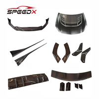 Pour Toyota GR86 ZN8 BRZ ZD8 VRS ARISING 1 Kit de carrosserie de lèvre avant GR86 ZN8 BRZ ZD8 lèvre de pare-chocs avant en Fiber de carbone
