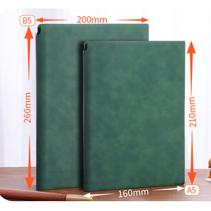 Công ty biểu tượng tùy chỉnh cuộc họp kinh doanh ghi chú cuốn sách A5 bìa cứng PU da thăng hoa Workbook Jotter máy tính xách tay giấy - Product Image 4