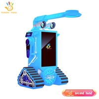 Machine de jeu de tir de réalité virtuelle matérielle PC d'intérieur/extérieur de simulateur d'arcade debout 9D VR d'occasion