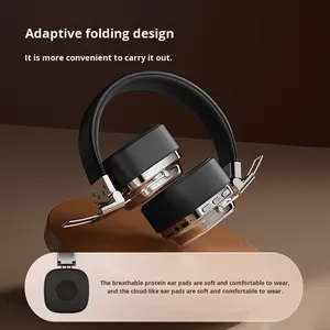 Casque sans fil Bluetooth rétro adapté à <span class=keywords><strong>Marshall</strong></span>, basses profondes, réduction du bruit, casque de haute qualité, cadeau - Product Image 4