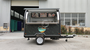 Camion de restauration rapide personnalisé YT-FR220WD, noir, pour café, hot-dogs, glaces, jus, pizzas, chariot de restauration rapide, bar - Product Image 4