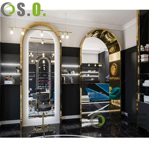 Fashionable Salon Shop Design Beauty Suppliers Store Hair Salon Showroom Decoration for Salon Design