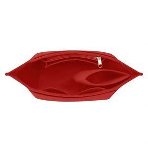 Organisateur de sac à fermeture éclair géométrique tendance pour petits sacs fourre-tout avec doublure intérieure en feutre non tissé et poignée souple - Product Image 2