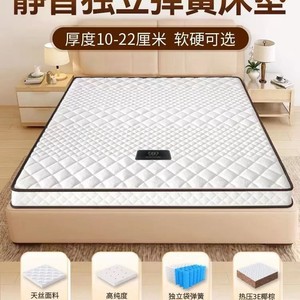 Colchón Dingyue de 12 cm de grosor con resortes ensacados individualmente, colchón firme para niños, adultos y personas mayores - Product Image 2