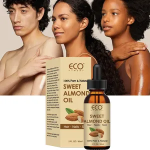 60ml 100% Pure Massage Oil Sweet Almond Oil For Skin Hair Carrier Oil For Face Body -462232