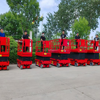 Plateforme élévatrice mobile électrique autopropulsée Yunjin Auto Walking Lift 6m 8m 10m 12m 16m, capacité 100kg