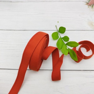 Pantalon élastique réglable pour femmes 1.8cm bouton ceinture Crochet tricoté sangle pour sacs chaussures-Textile à la maison utilisation en gros - Product Image 1