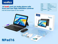 OEM Nouveau Tablette PC Npad16 16 + 1TB 4G Carte SIM Double Caméra Clavier Souris étui Android 14 10.1 "Full Netcom 5G Business Pc Portable