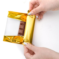 Papel de Aluminio Impreso para Envolver Chocolate, Papel de Aluminio de Colores Brillantes para Envolver, Papel de Aluminio para Empacar Chocolate