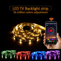 Tira de luces Led Ws5050 12V/24V Dc Pixel Program RGB/RGBW Music Sync Color Changing Led Strip Tape Direccionable Light