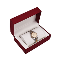 Boîte en plastique de luxe pour montres, boîte d'emballage personnalisée avec logo, coffret cadeau pour montres, boîte à montres pour couple