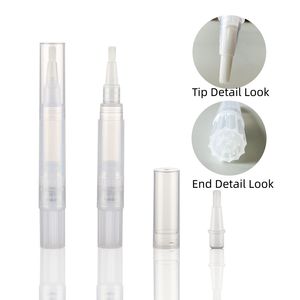 Pena cat sentuhan dinding mobil otomatis memperbaiki 3ml 4ml sikat plastik aluminium aplikator botol minyak sentuhan dengan jarum suntik untuk penggunaan di rumah - Product Image 4