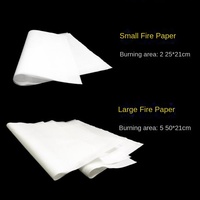 Usine directe Murfan pouce feu papier spectacle de scène magique sans cendres sonnant gros plan accessoires de magie pour les magiciens