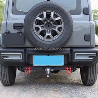 Nouvelles pièces de carrosserie en acier accessoires de pare-chocs arrière barre de remorquage d'attelage de remorque en acier boule de remorquage pour accessoires Suzuki Jimny JB64 JB74