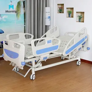 Medical Patient Home Use 4 Section Cama Automatic Electrica ABS PP Headboard Hospital Beds