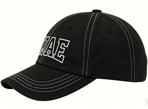 Casquette en sergé de coton style Dad Hat, design classique à 6 panneaux, boucle métallique réglable, unisexe, idéale pour les tenues décontractées et les activités de plein air - Product Image 4
