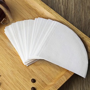 V-Shaped Coffee Filter Paper 14 Servings Disposable For Drip Coffee Making V60 Cone Machine Solid Color - Product Image 4