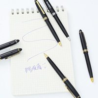 Stylos à bille ronds en métal pour hôtel, exposition, promotion éducative, petits cadeaux, stylos pour usage professionnel au bureau