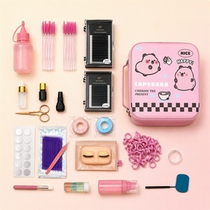 Kit <span class=keywords><strong>de</strong></span> Iniciación <span class=keywords><strong>de</strong></span> Herramientas <span class=keywords><strong>de</strong></span> Maquillaje, Kit <span class=keywords><strong>de</strong></span> Entrenamiento <span class=keywords><strong>de</strong></span> Extensiones <span class=keywords><strong>de</strong></span> Pestañas, Caja <span class=keywords><strong>de</strong></span> Kit <span class=keywords><strong>de</strong></span> Práctica <span class=keywords><strong>de</strong></span> Extensiones <span class=keywords><strong>de</strong></span> Pestañas <span class=keywords><strong>de</strong></span> Marca Propia al por Mayor - Product Image 1