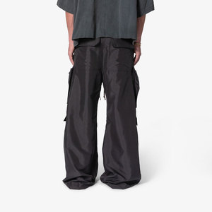 YIMAI <span class=keywords><strong>Pantaloni</strong></span> Cargo Oversize in Poliestere 100% con Coulisse e Tasche, Stile Paracadutista per <span class=keywords><strong>Uomo</strong></span>, Prezzo all'Ingrosso - Product Image 4
