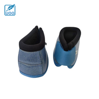 UOO Prix d'usine Personnalisé Bottes de protection pour chevaux en néoprène brillant anti-torsion