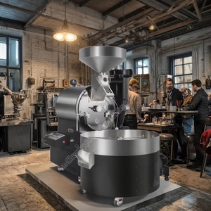 เครื่องคั่วเมล็ดโกโก้แบบอัตโนมัติเครื่องคั่วกาแฟอัตโนมัติโรงงาน - Product Image 1