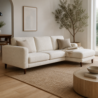 Pieds de meubles en plastique ABS, imitation bois, coniques, ronds, pour canapé, chaise, armoire, chambre, salon