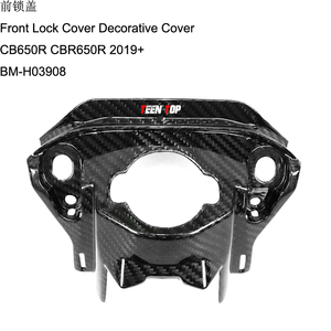 Pour Honda CB650R <span class=keywords><strong>CBR650R</strong></span> accessoires en Fiber de carbone couvre pièces de rechange de moto 2019 2020 2021 2022 - Product Image 5