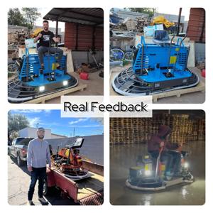 ماكينة تشطيب مجرفة كهربائية من 4 دورات تشطيب خرسانة بقوة مزدوجة للبيع - Product Image 4