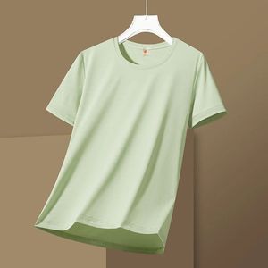 เสื้อยืดสตรีทแวร์แบบถัก รุ่น BY9819B ผลิตตามสั่ง ขายส่ง รับทำโลโก้  ผ้าสแปนเด็กซ์/ไนลอน สีดำ ทรงหลวม ไหล่ตก แขนสั้น คอกลม น้ำหนัก 180 กรัม - Product Image 2