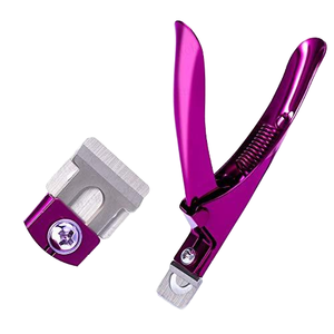 Silver Stainless Steel Nail Clipper Pet Electric Nail Cutter with PVC Box for Manicure Pedicure Grooming Tool - Product Image 3